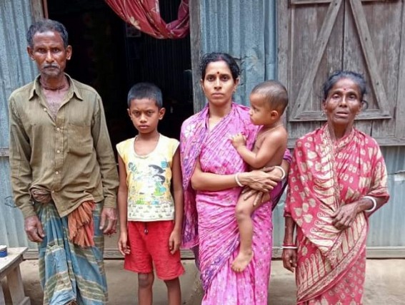 Victim got arrested after filing FIR against BJP miscreants for attacking his Home at Udaipur : No House attacker was arrested Victim got arrested after filing FIR against BJP miscreants for attacking his Home at Udaipur : No House attacker was arrested